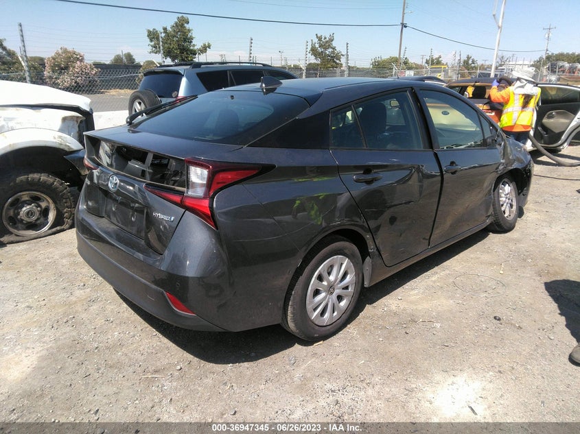 VIN JTDKAMFU4N3168995 2022 TOYOTA PRIUS L