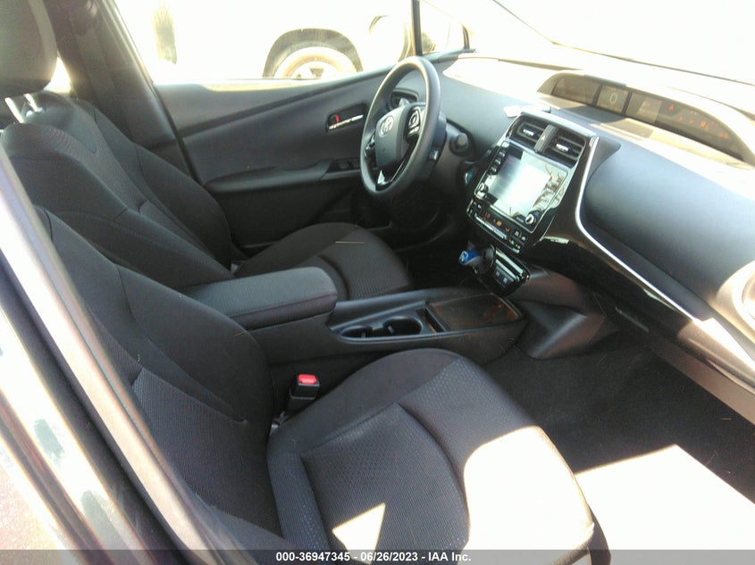 VIN JTDKAMFU4N3168995 2022 TOYOTA PRIUS L