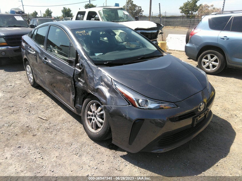VIN JTDKAMFU4N3168995 2022 TOYOTA PRIUS L