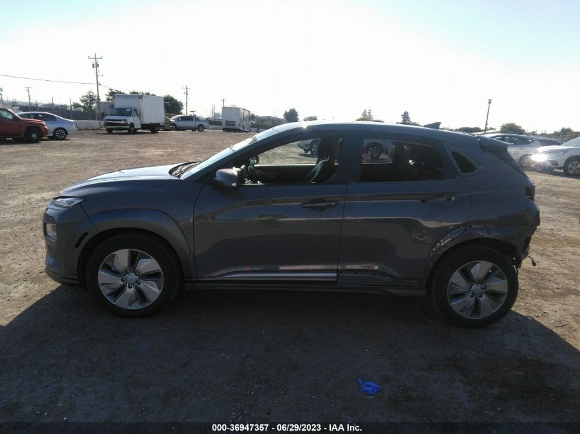 2021 HYUNDAI KONA EV LIMITED - KM8K33AG7MU129103