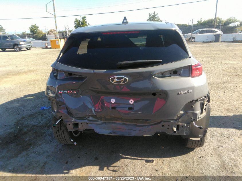 2021 HYUNDAI KONA EV LIMITED - KM8K33AG7MU129103
