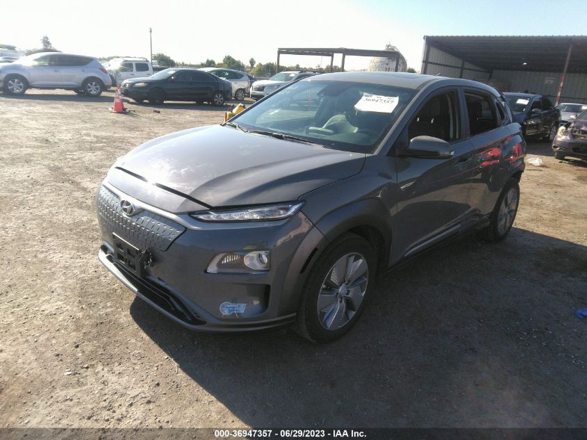 2021 HYUNDAI KONA EV LIMITED - KM8K33AG7MU129103