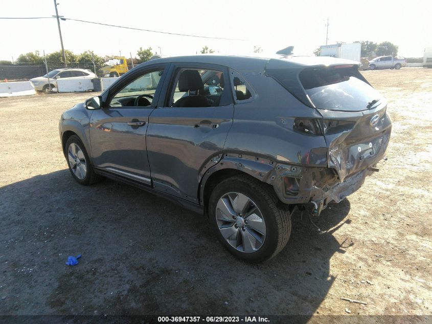 2021 HYUNDAI KONA EV LIMITED - KM8K33AG7MU129103
