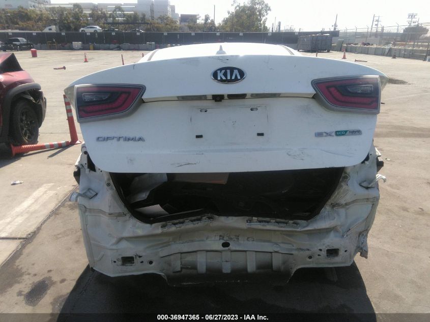 2015 KIA OPTIMA HYBRID EX - KNAGN4AD3F5088687