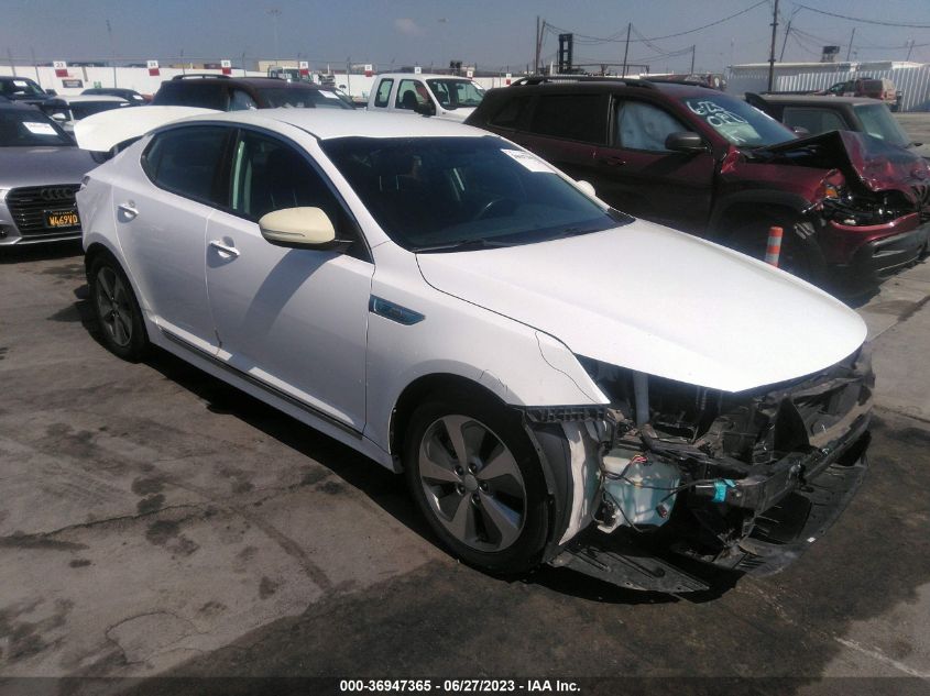 2015 KIA OPTIMA HYBRID EX - KNAGN4AD3F5088687
