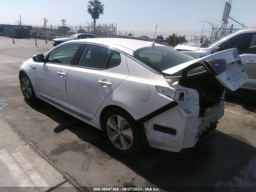 2015 KIA OPTIMA HYBRID EX - KNAGN4AD3F5088687