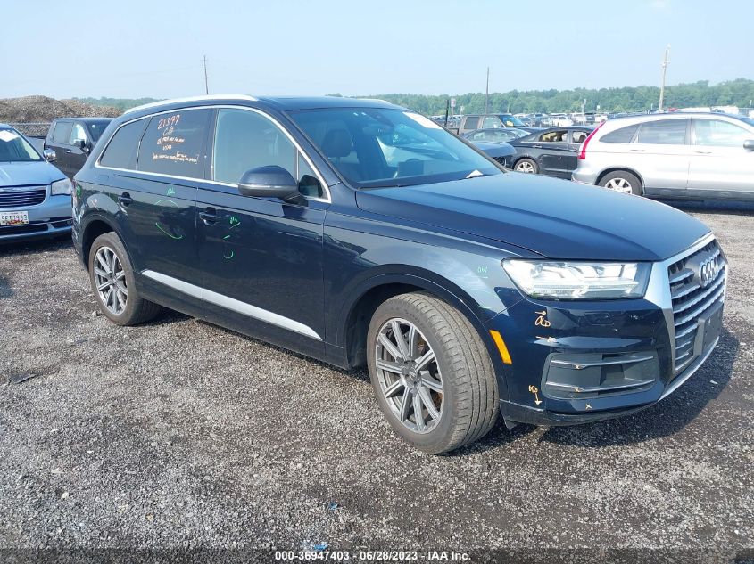 2017 AUDI Q7 PREMIUM PLUS - WA1LAAF73HD030841
