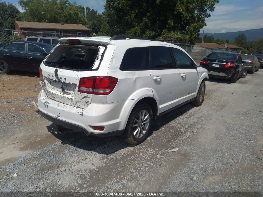 2015 DODGE JOURNEY SXT - 3C4PDDBG4FT720854
