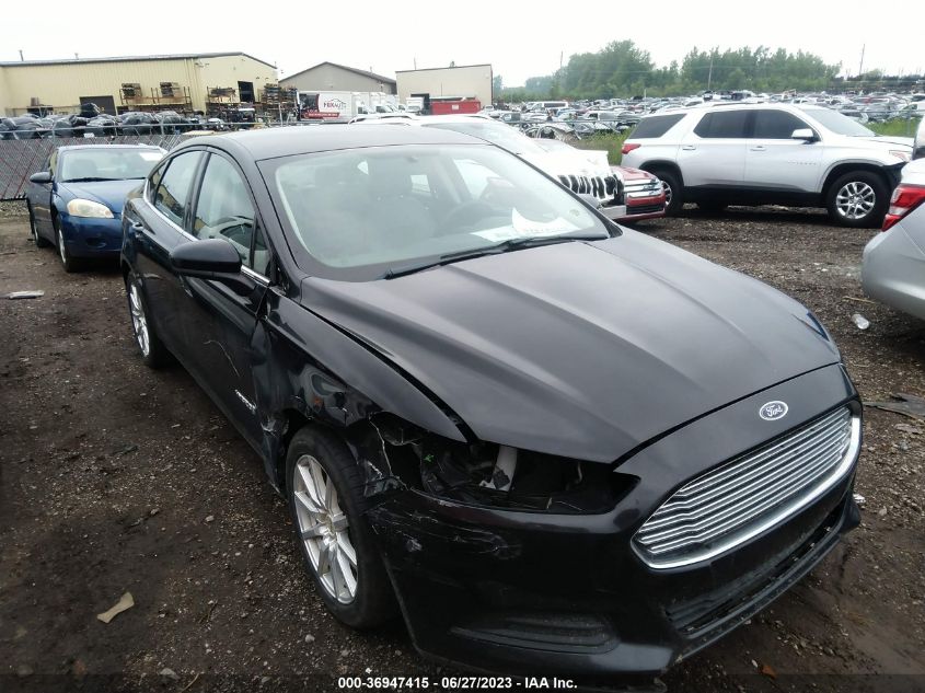 2014 FORD FUSION S HYBRID - 3FA6P0UU0ER267512