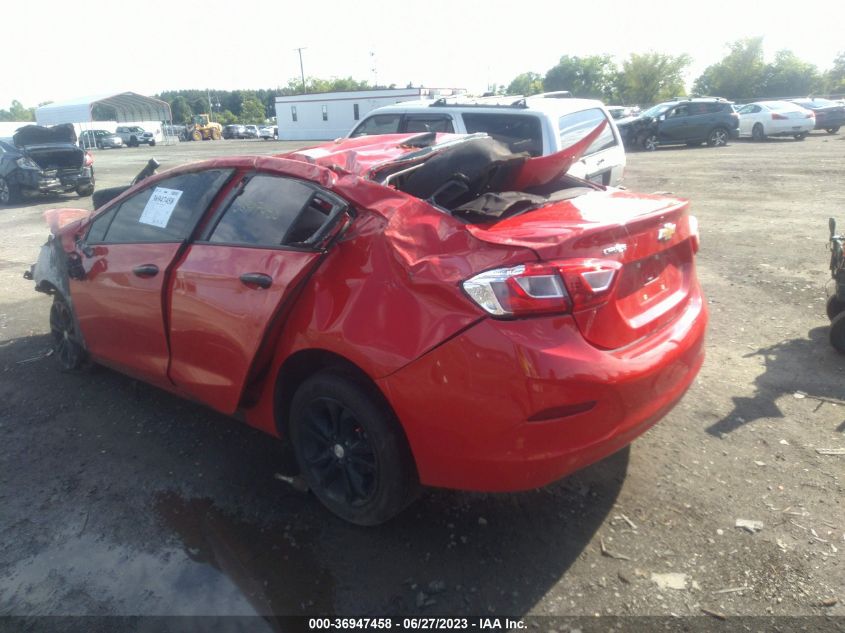 2019 CHEVROLET CRUZE LS - 1G1BC5SM3K7128085