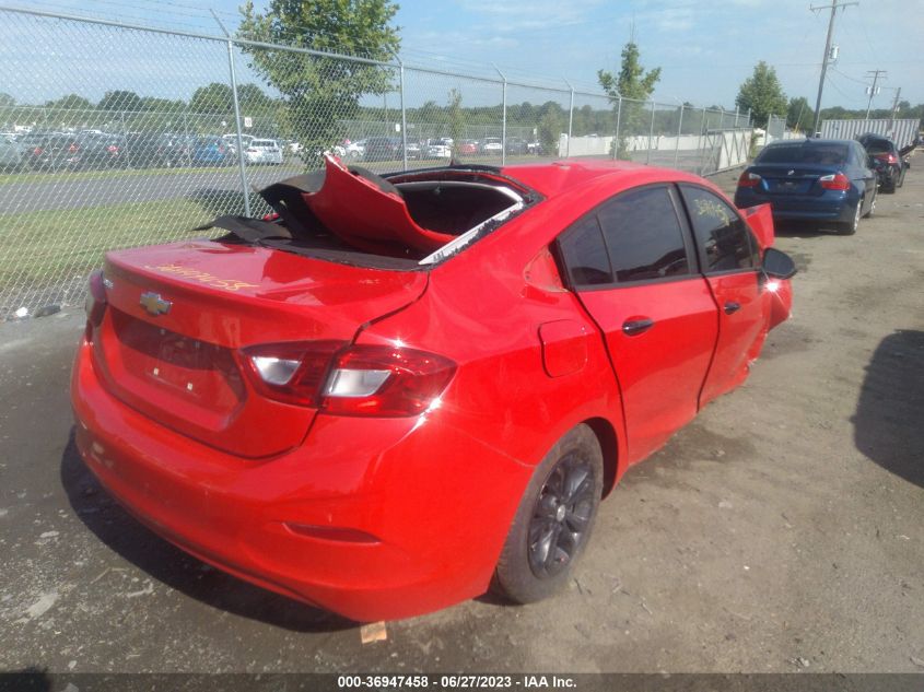 2019 CHEVROLET CRUZE LS - 1G1BC5SM3K7128085