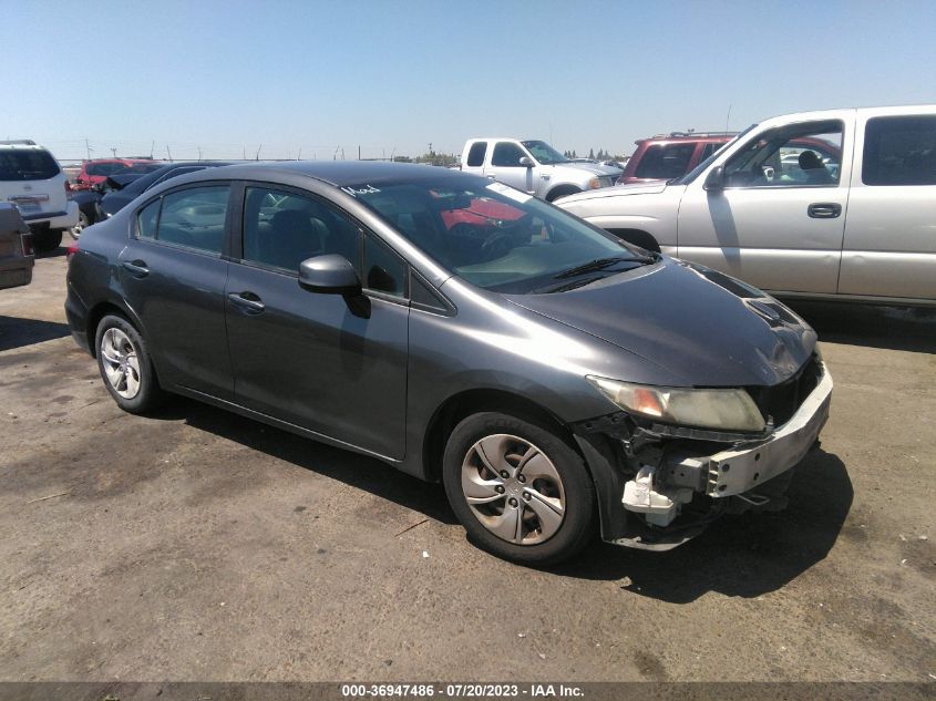 2013 HONDA CIVIC SDN LX - 2HGFB2F5XDH562896