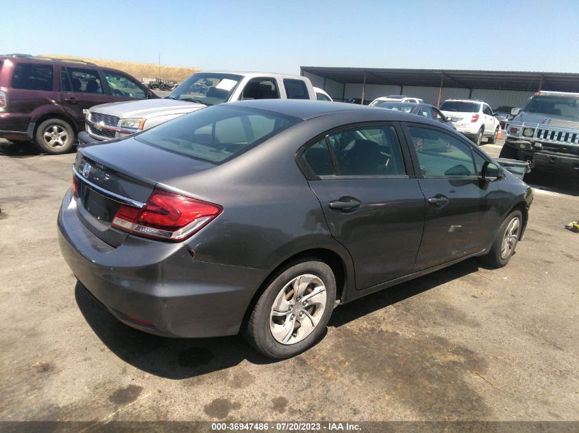 2013 HONDA CIVIC SDN LX - 2HGFB2F5XDH562896