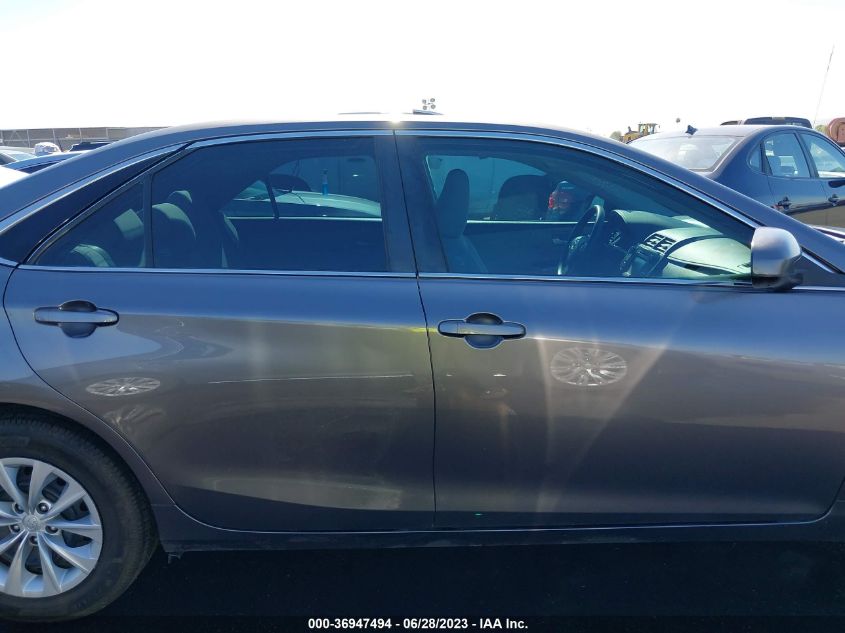 2017 TOYOTA CAMRY XLE/SE/LE/XSE - 4T1BF1FKXHU655675