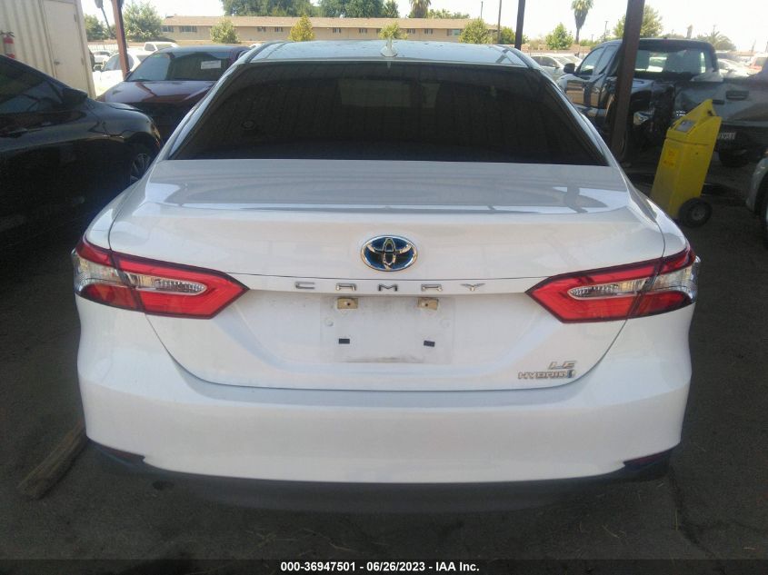 2020 TOYOTA CAMRY HYBRID LE - 4T1C31AK2LU543806