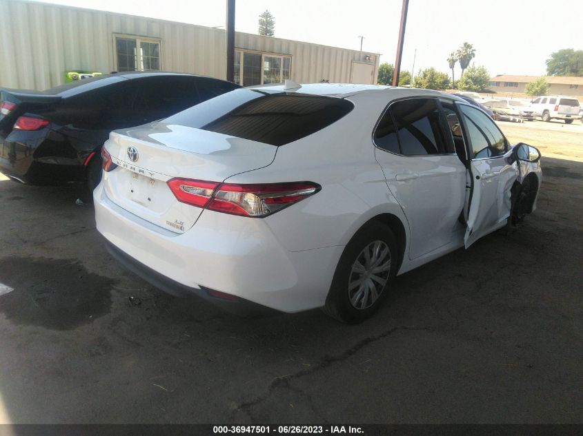2020 TOYOTA CAMRY HYBRID LE - 4T1C31AK2LU543806