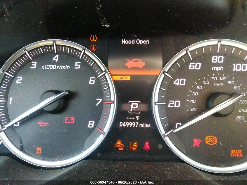 2019 ACURA TLX - 19UUB1F38KA010793