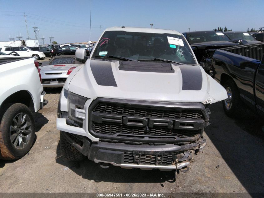 2017 FORD F-150 RAPTOR - 1FTFW1RG6HFC90672