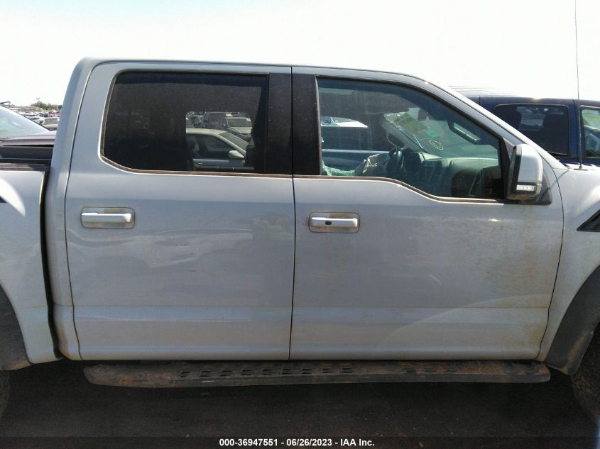 2017 FORD F-150 RAPTOR - 1FTFW1RG6HFC90672