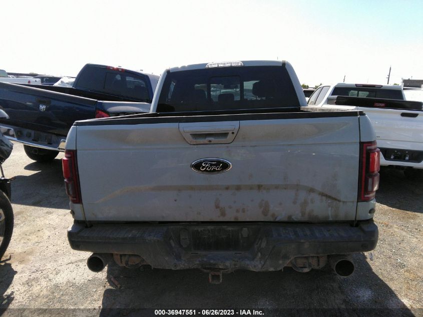 2017 FORD F-150 RAPTOR - 1FTFW1RG6HFC90672