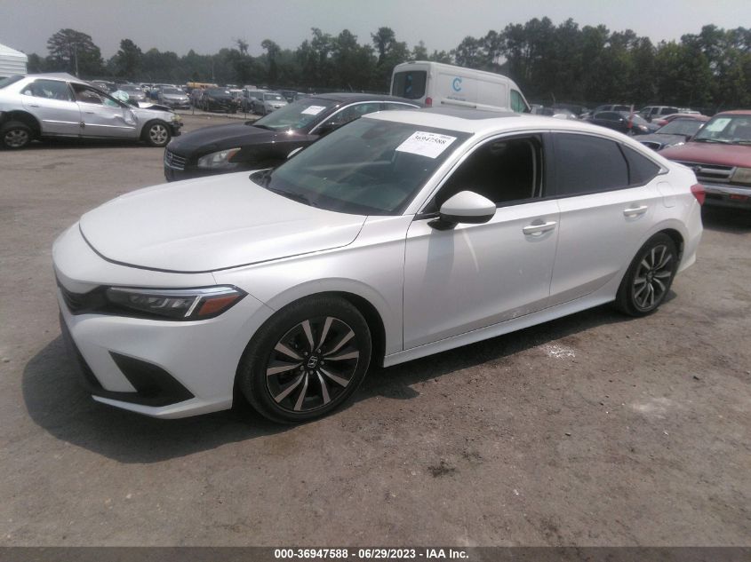 2022 HONDA CIVIC SEDAN EX - 2HGFE1F76NH322961