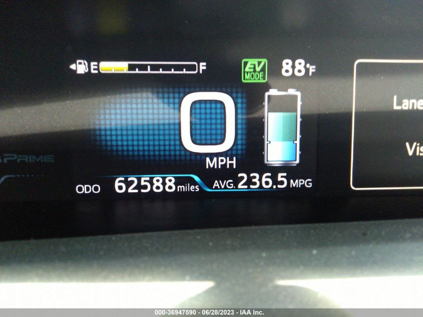 2018 TOYOTA PRIUS PRIME PLUS/PREMIUM/ADVANCED - JTDKARFPXJ3076954