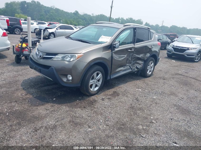 2014 TOYOTA RAV4 XLE - 2T3RFREV8EW147975