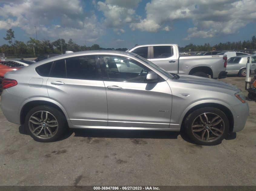 2016 BMW X4 XDRIVE28I - 5UXXW3C52G0M89628