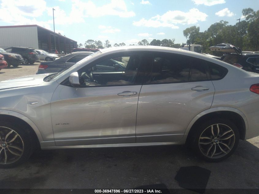 2016 BMW X4 XDRIVE28I - 5UXXW3C52G0M89628
