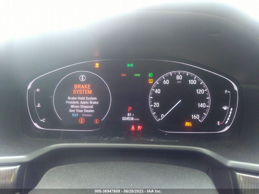 2019 HONDA ACCORD SEDAN SPORT 1.5T - 1HGCV1F36KA127470