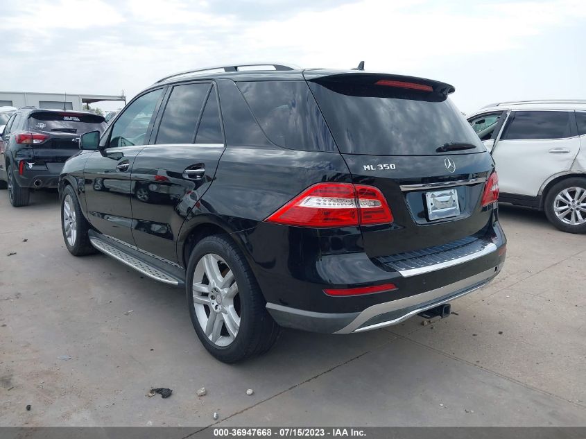 2015 MERCEDES-BENZ M-CLASS ML 350 - 4JGDA5JB0FA547313