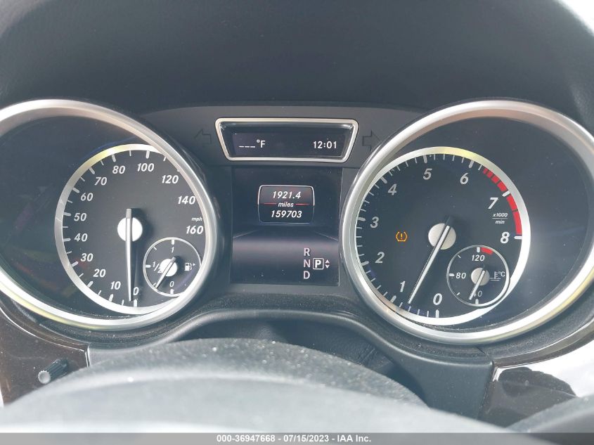 2015 MERCEDES-BENZ M-CLASS ML 350 - 4JGDA5JB0FA547313