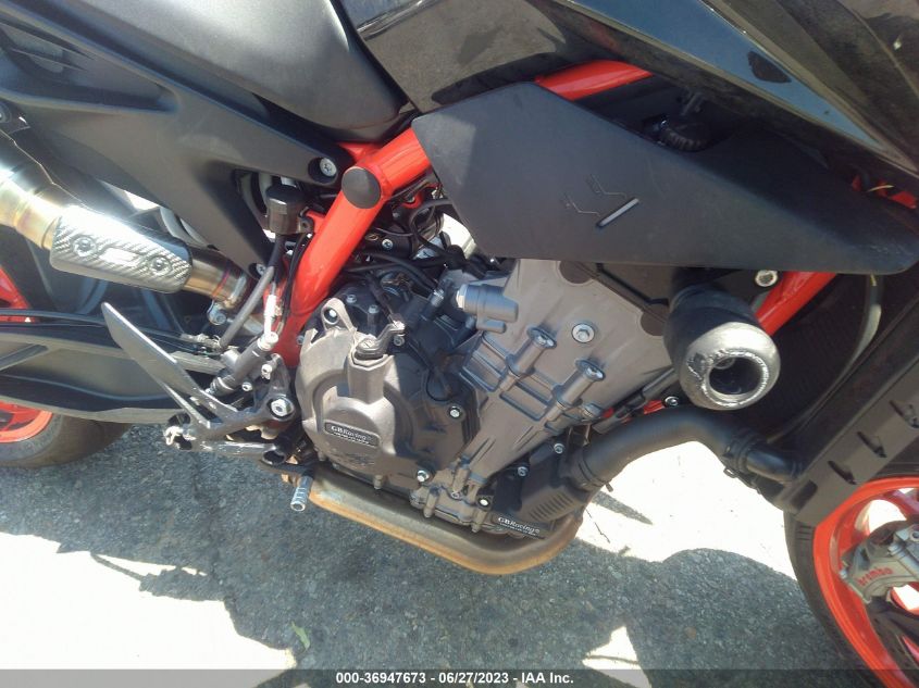 2022 KTM 890 DUKE R VBKTU9407NM830280