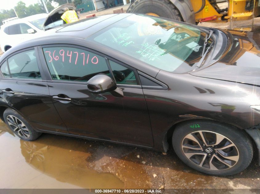 2013 HONDA CIVIC SDN EX - 19XFB2F84DE067615