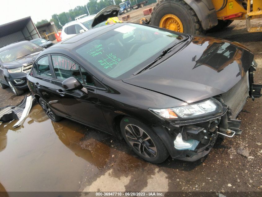 2013 HONDA CIVIC SDN EX - 19XFB2F84DE067615