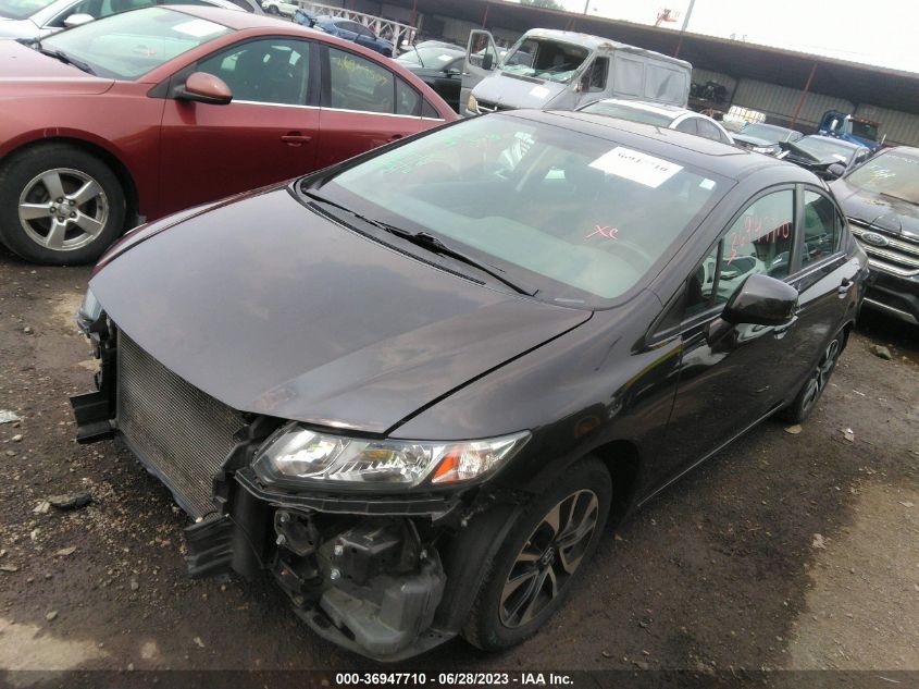 2013 HONDA CIVIC SDN EX - 19XFB2F84DE067615