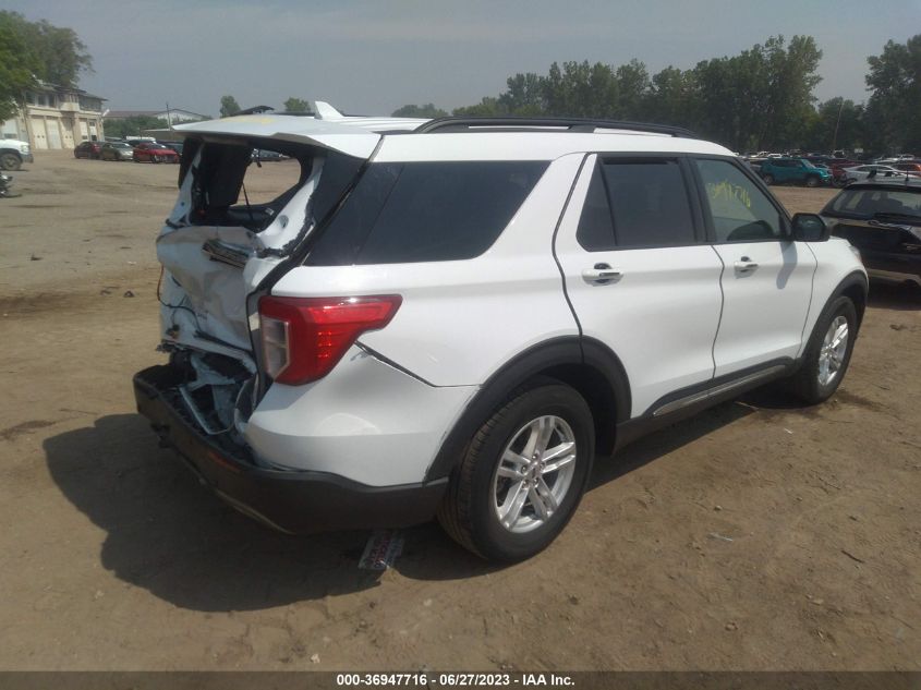 VIN 1FMSK8DH7LGC81433 Ford Explorer XLT 2020 4