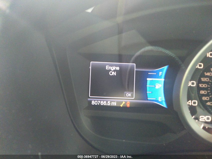 2014 FORD EXPLORER LIMITED - 1FM5K7F82EGA07693