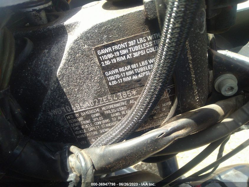 2002 BMW R1150 GS - WB10495A02ZE54385
