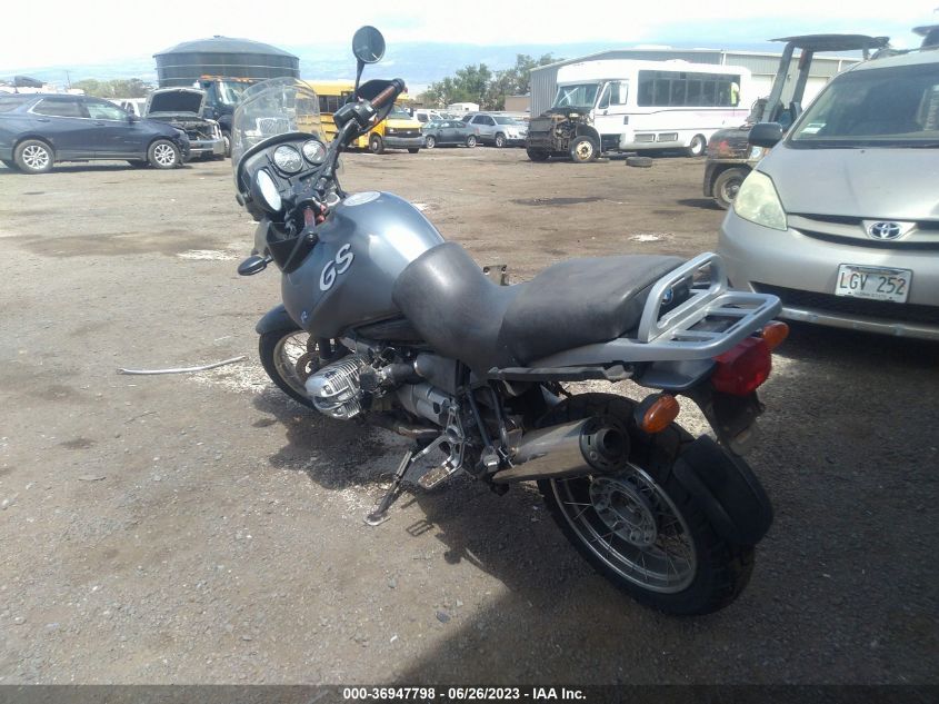 2002 BMW R1150 GS - WB10495A02ZE54385