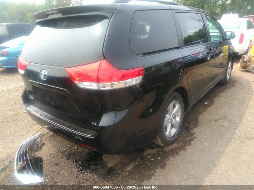 5TDKK3DC9BS115754 2011 TOYOTA SIENNA, photo no. 4