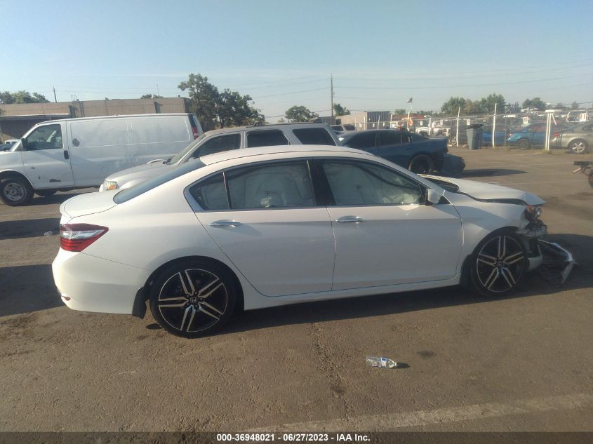 2017 HONDA ACCORD SEDAN SPORT - 1HGCR2F59HA279165