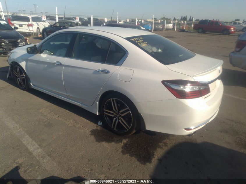 2017 HONDA ACCORD SEDAN SPORT - 1HGCR2F59HA279165