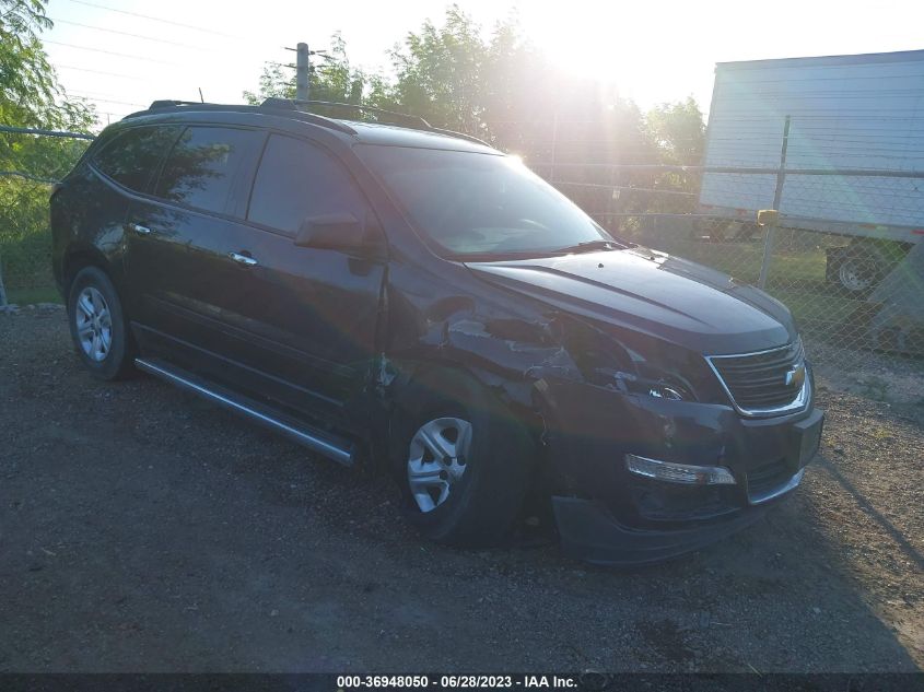 2014 CHEVROLET TRAVERSE LS - 1GNKRFED0EJ363162
