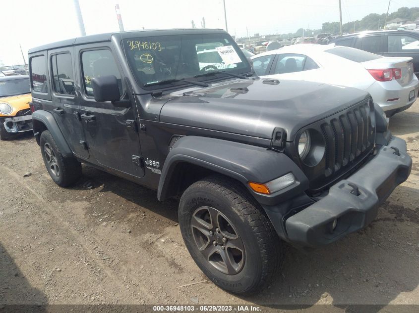 2018 JEEP WRANGLER UNLIMITED SPORT S - 1C4HJXDG3JW224202