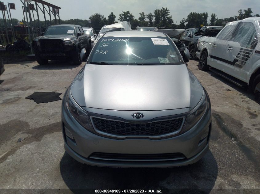 2014 KIA OPTIMA HYBRID LX - KNAGM4AD8E5070378