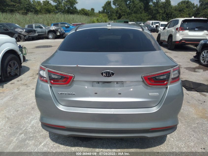 2014 KIA OPTIMA HYBRID LX - KNAGM4AD8E5070378