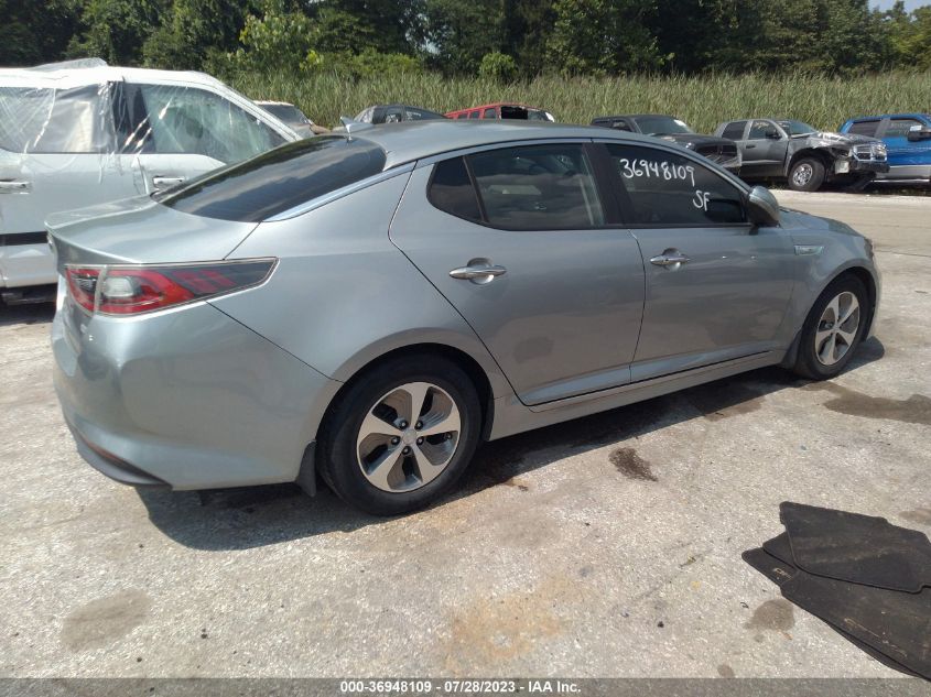 2014 KIA OPTIMA HYBRID LX - KNAGM4AD8E5070378