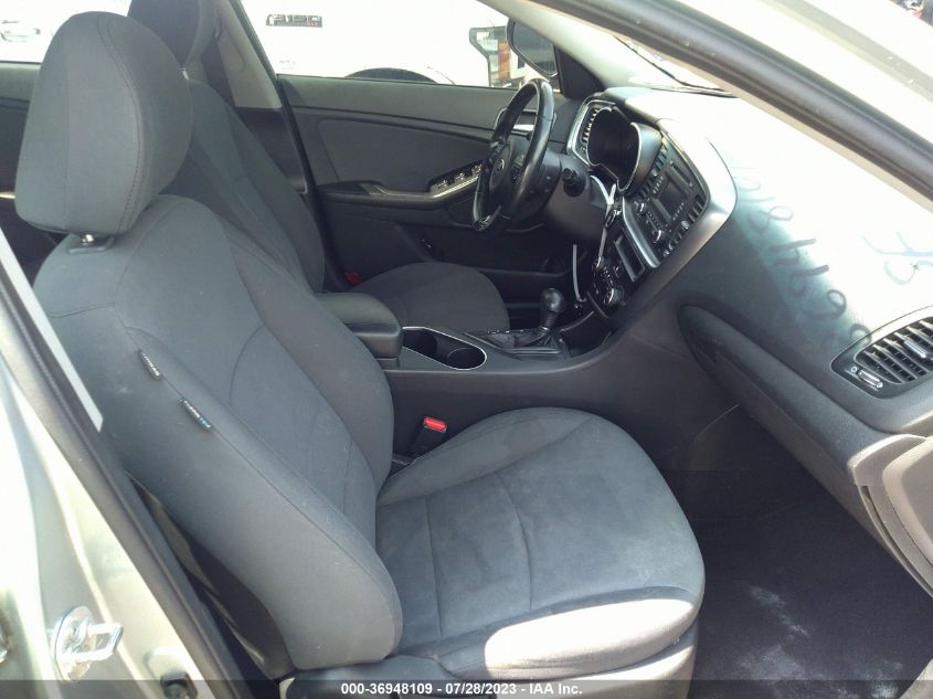2014 KIA OPTIMA HYBRID LX - KNAGM4AD8E5070378