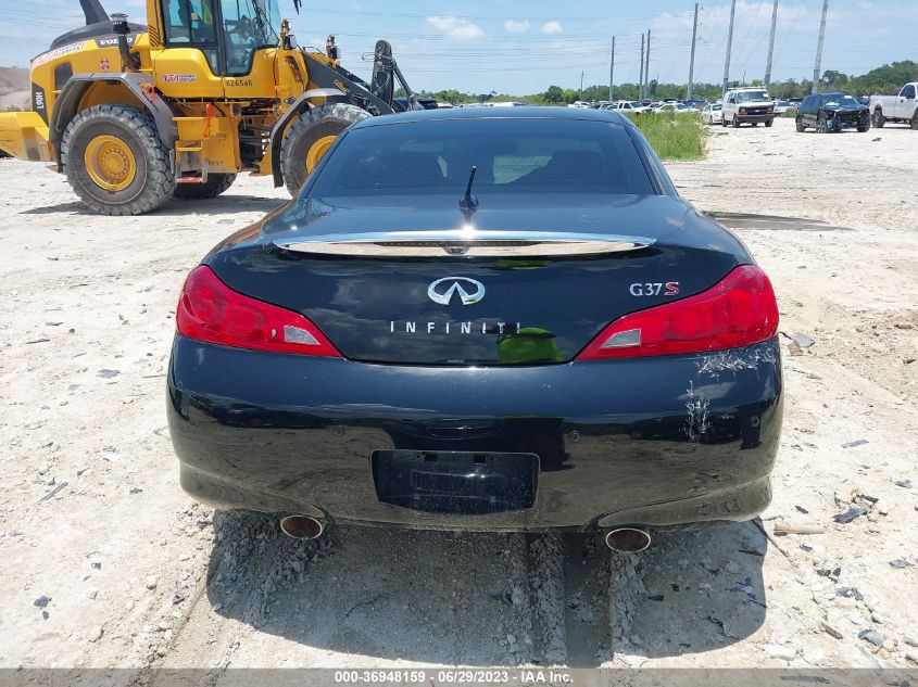 2013 INFINITI G37 CONVERTIBLE BASE - JN1CV6FEXDM770602